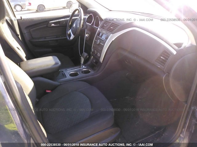 1GNLRFED4AS135299 - 2010 CHEVROLET TRAVERSE LT BLUE photo 5