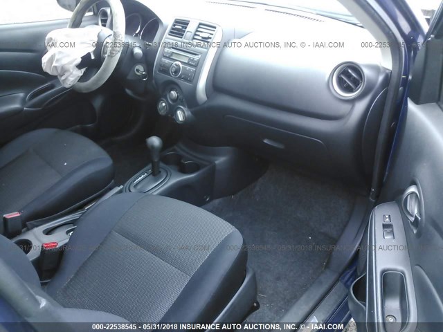 3N1CN7AP0CL934575 - 2012 NISSAN VERSA S/SV/SL Navy photo 5