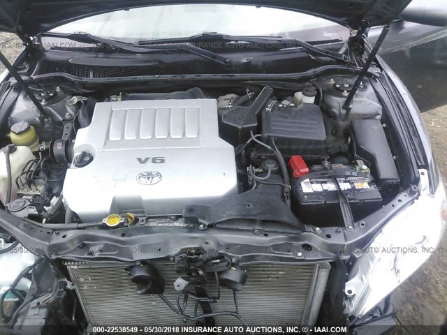 4T1BK46K78U072588 - 2008 TOYOTA CAMRY LE/XLE/SE 灰色 照片 10