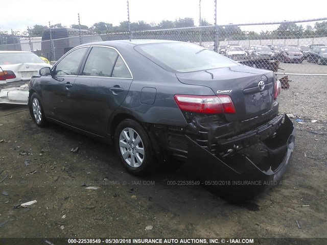 4T1BK46K78U072588 - 2008 TOYOTA CAMRY LE/XLE/SE 灰色 照片 3
