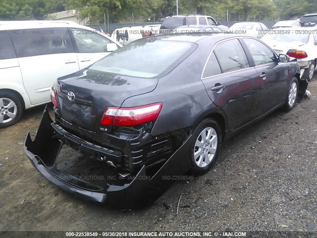 4T1BK46K78U072588 - 2008 TOYOTA CAMRY LE/XLE/SE 灰色 照片 4