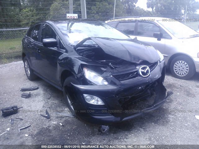 JM3ER2B54C0416225 - 2012 MAZDA CX-7 BLACK photo 1