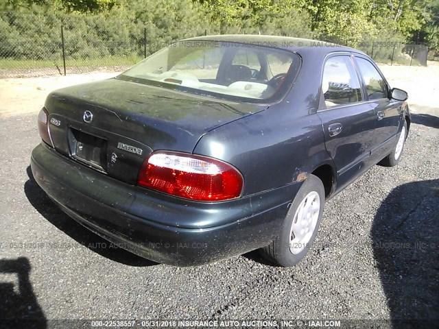 1YVGF22D625276384 - 2002 MAZDA 626 ES/LX GREEN photo 4