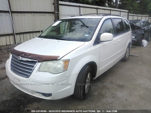2A8HR54P58R822431 - 2008 CHRYSLER TOWN & COUNTRY TOURING WHITE photo 2