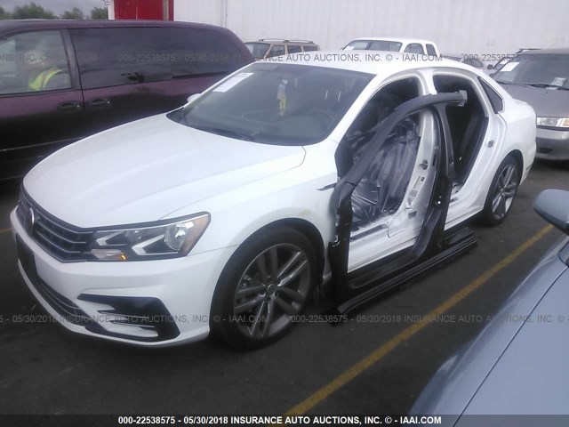 1VWDT7A39HC025562 - 2017 VOLKSWAGEN PASSAT R-LINE Ağ foto 2