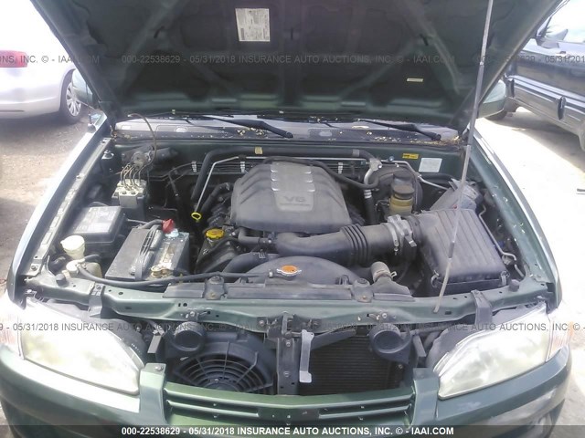 4S2CE58X624600700 - 2002 ISUZU AXIOM XS Yaşıl foto 10