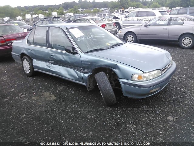 1HGCB7556LA154068 - 1990 HONDA ACCORD LX/EX BLUE photo 1