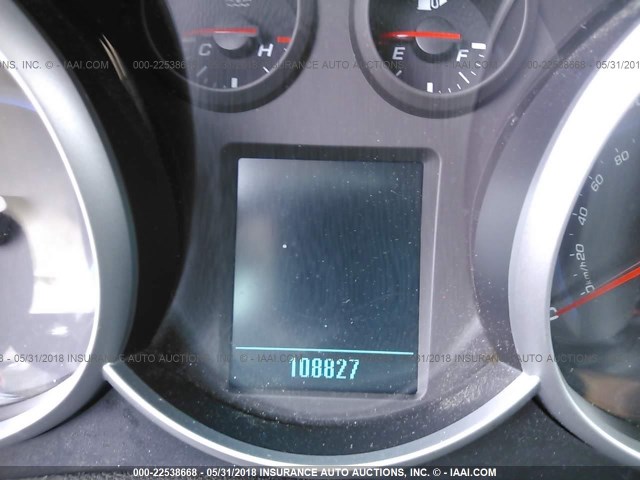 1G1PG5S91B7138877 - 2011 CHEVROLET CRUZE LT BLACK photo 7