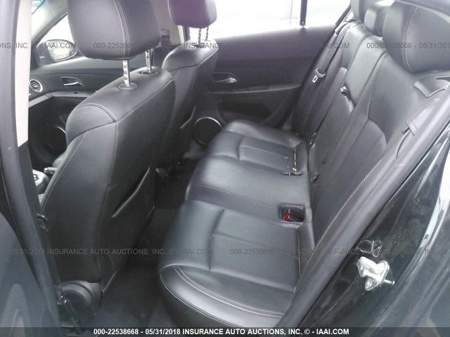 1G1PG5S91B7138877 - 2011 CHEVROLET CRUZE LT BLACK photo 8