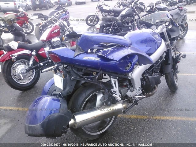 SMT600FM41J132809 - 2001 TRIUMPH MOTORCYCLE SPRINT ST GRAY photo 4