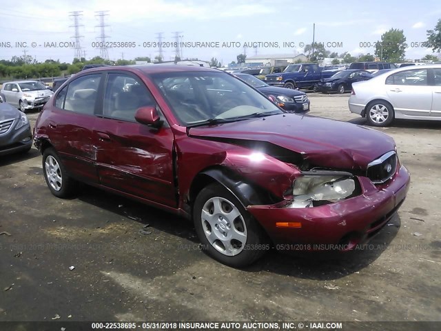 KMHDN45D93U639914 - 2003 HYUNDAI ELANTRA GLS/GT RED photo 1