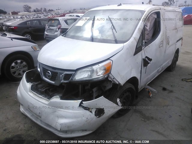 3N6CM0KN7DK695714 - 2013 NISSAN NV200 2.5S/2.5SV WHITE photo 2