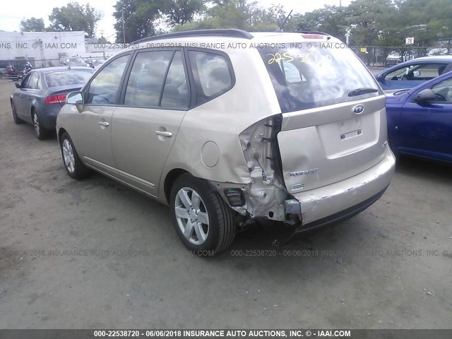 KNAFG526287157730 - 2008 KIA RONDO LX/EX GOLD photo 6