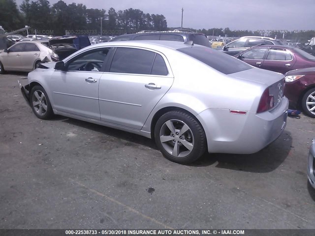 1G1ZC5E06CF154243 - 2012 CHEVROLET MALIBU 1LT 银色 照片 3