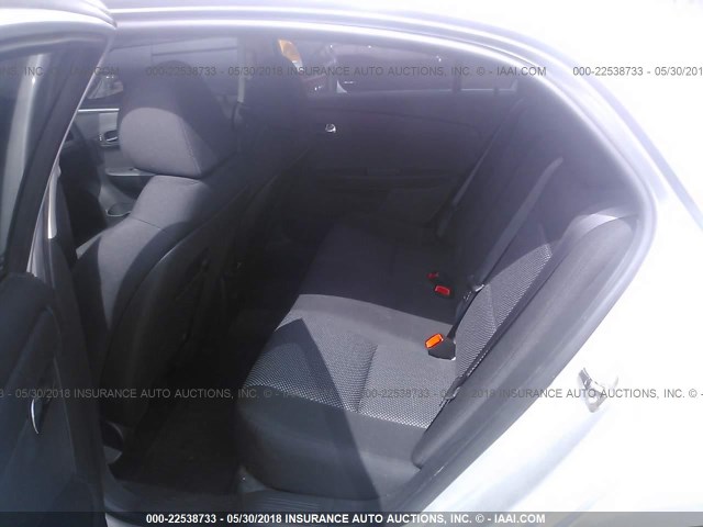 1G1ZC5E06CF154243 - 2012 CHEVROLET MALIBU 1LT 银色 照片 8