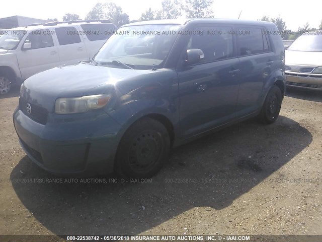 JTLKE50E281049813 - 2008 TOYOTA SCION XB ტალღისფერი ფოტო 2