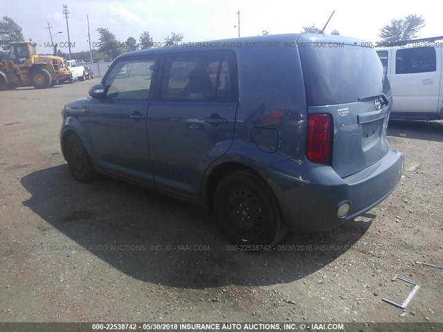 JTLKE50E281049813 - 2008 TOYOTA SCION XB ტალღისფერი ფოტო 3