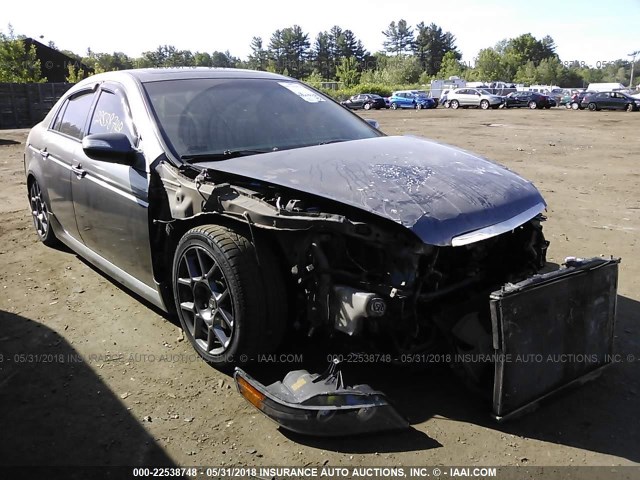 19UUA76558A005373 - 2008 ACURA TL TYPE S GRAY photo 6