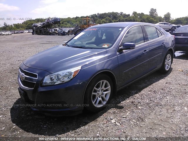 1G11C5SA3DF239150 - 2013 CHEVROLET MALIBU 1LT 蓝色 照片 2