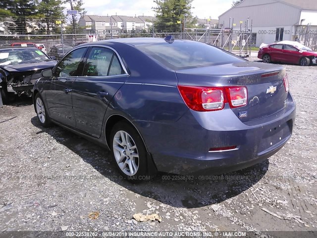 1G11C5SA3DF239150 - 2013 CHEVROLET MALIBU 1LT 蓝色 照片 3
