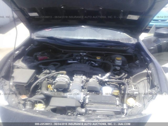 JF1ZNAA13D1708156 - 2013 TOYOTA SCION FR-S BLACK photo 10