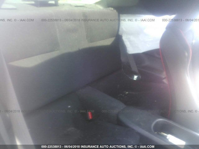 JF1ZNAA13D1708156 - 2013 TOYOTA SCION FR-S BLACK photo 8