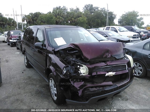 1GNDV23L86D171852 - 2006 CHEVROLET UPLANDER LS PURPLE photo 6