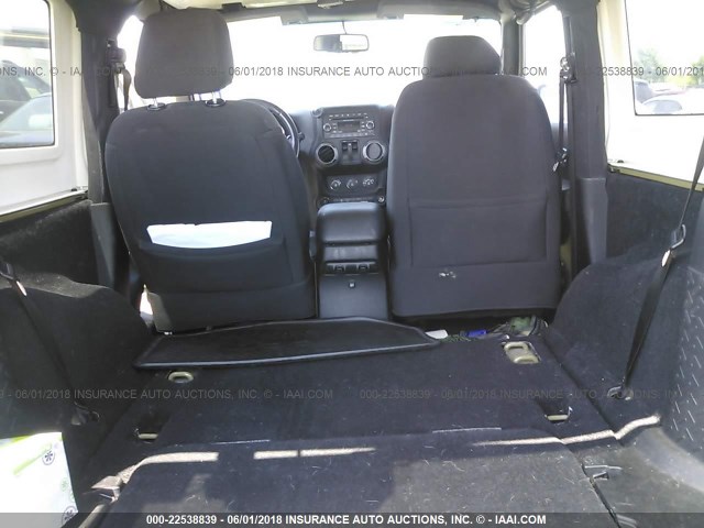 1C4AJWAG6DL600669 - 2013 JEEP WRANGLER SPORT Yaşıl foto 8