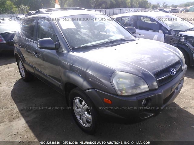 KM8JN72D58U817902 - 2008 HYUNDAI TUCSON SE/LIMITED GRAY photo 1