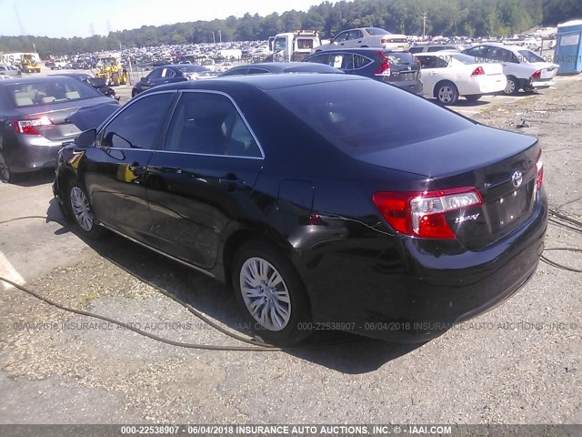 4T1BF1FKXDU697547 - 2013 TOYOTA CAMRY L/SE/LE/XLE 黑色 照片 3