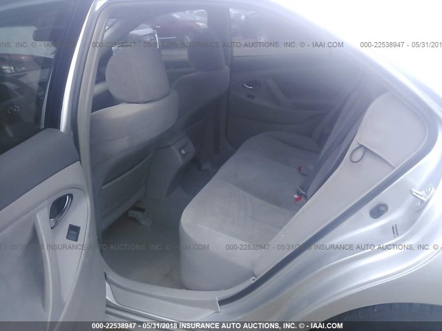 4T1BE46K67U564048 - 2007 TOYOTA CAMRY NEW GENERAT CE/LE/XLE/SE SILVER photo 8