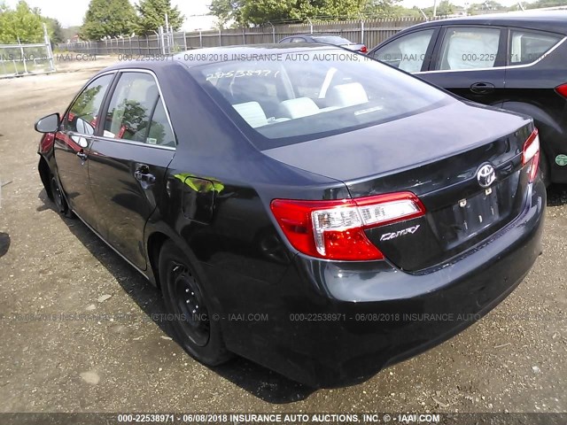 4T1BF1FK2CU041342 - 2012 TOYOTA CAMRY SE/LE/XLE 深蓝色 照片 3