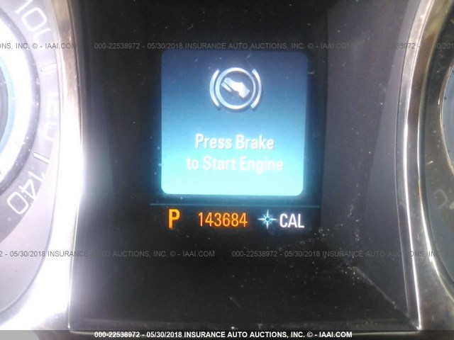 1G4GE5ED8BF271361 - 2011 BUICK LACROSSE CXS BLACK photo 7