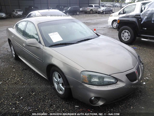 2G2WP552861178706 - 2006 PONTIAC GRAND PRIX BROWN photo 1