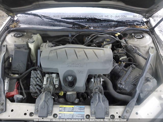 2G2WP552861178706 - 2006 PONTIAC GRAND PRIX BROWN photo 10