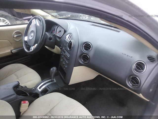2G2WP552861178706 - 2006 PONTIAC GRAND PRIX BROWN photo 5