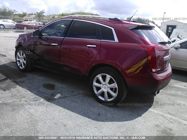 3GYFNDE33DS561081 - 2013 CADILLAC SRX PERFORMANCE COLLECTION RED photo 3