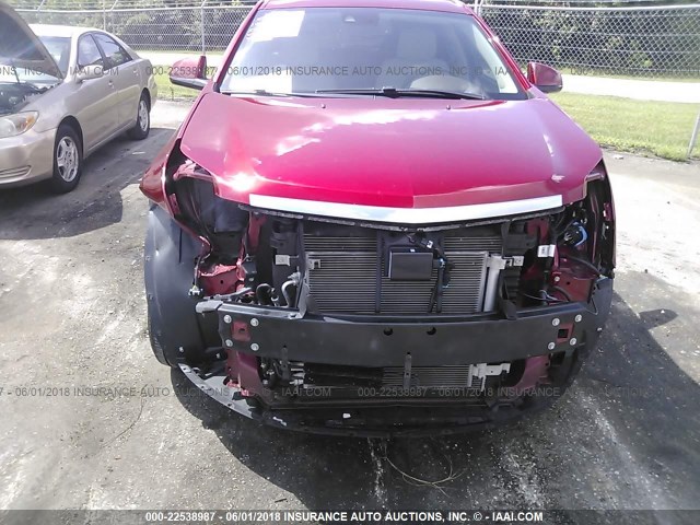 3GYFNDE33DS561081 - 2013 CADILLAC SRX PERFORMANCE COLLECTION Қызыл фото 6