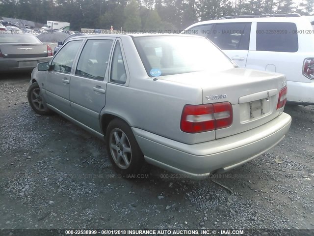 YV1LS61J6Y2649216 - 2000 VOLVO S70 SE SILVER photo 3