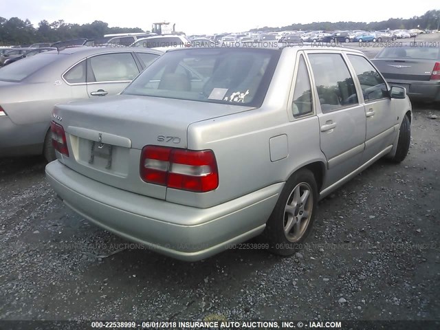 YV1LS61J6Y2649216 - 2000 VOLVO S70 SE SILVER photo 4