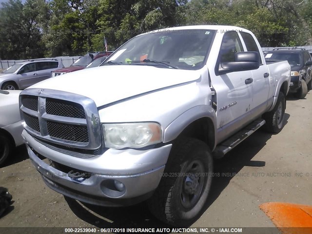 3D7KU28C54G121184 - 2004 DODGE RAM 2500 ST/SLT 白色 照片 2