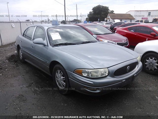 1G4HR54K53U255267 - 2003 BUICK LESABRE LIMITED BLUE photo 1