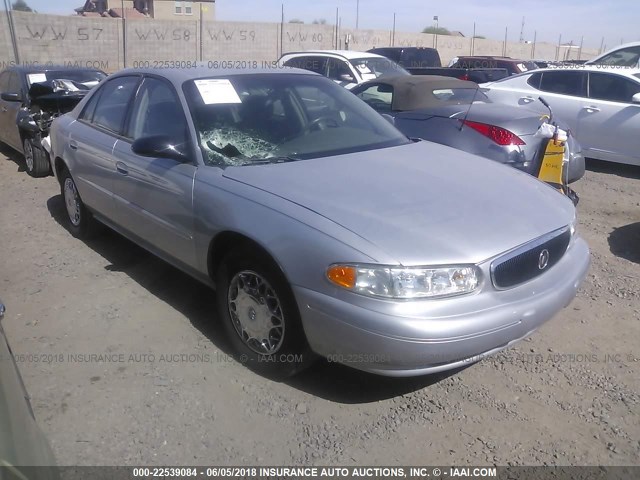 2G4WS52J331225525 - 2003 BUICK CENTURY CUSTOM SILVER photo 1