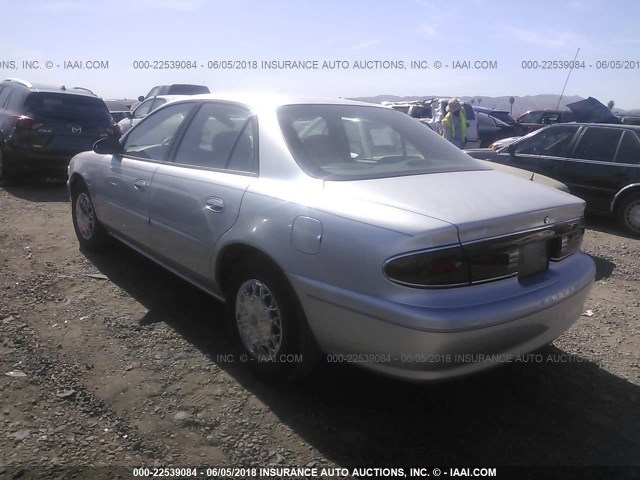 2G4WS52J331225525 - 2003 BUICK CENTURY CUSTOM SILVER photo 3