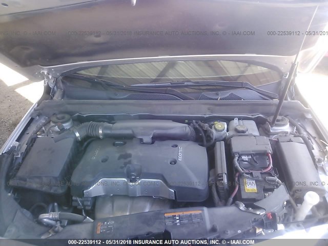 1G11B5SL6FF227727 - 2015 CHEVROLET MALIBU LS 银色 照片 10