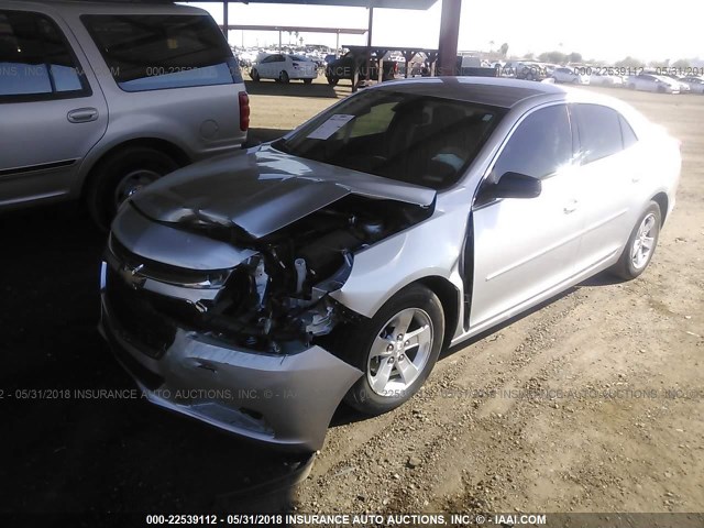 1G11B5SL6FF227727 - 2015 CHEVROLET MALIBU LS 银色 照片 2