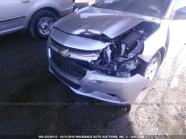 1G11B5SL6FF227727 - 2015 CHEVROLET MALIBU LS 银色 照片 6