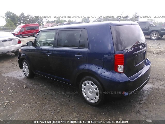 JTLZE4FE8EJ054669 - 2014 TOYOTA SCION XB Mavi foto 3