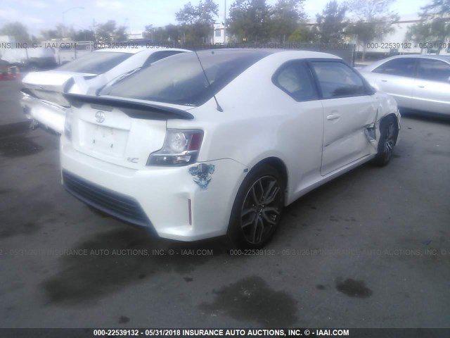 JTKJF5C78GJ020146 - 2016 TOYOTA SCION TC 白色 照片 4