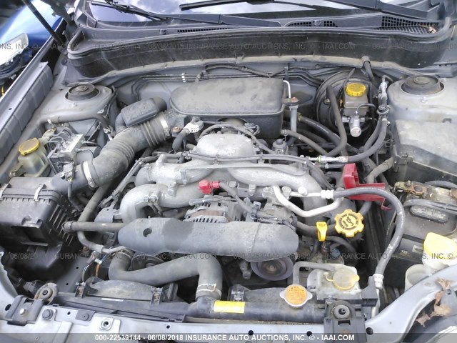 JF2SH6BC9AH909547 - 2010 SUBARU FORESTER XS Gümüş foto 10